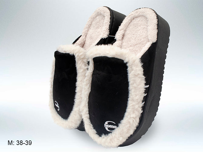 Pantufla Fantasía Home Black