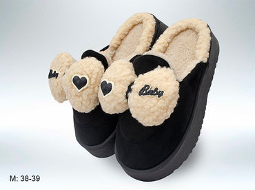 Pantufla Fantasía Moño Black