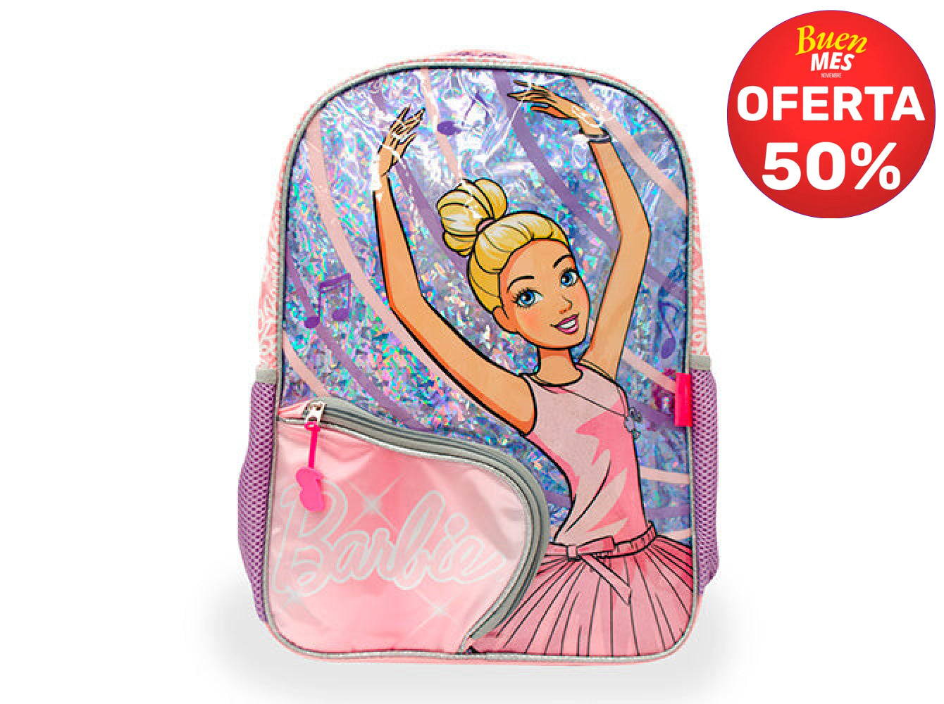 Mochila Yadatex Barbie Rosa Toallas